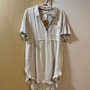 Women Medium Umgee Boho Rustic Dress New With Tags